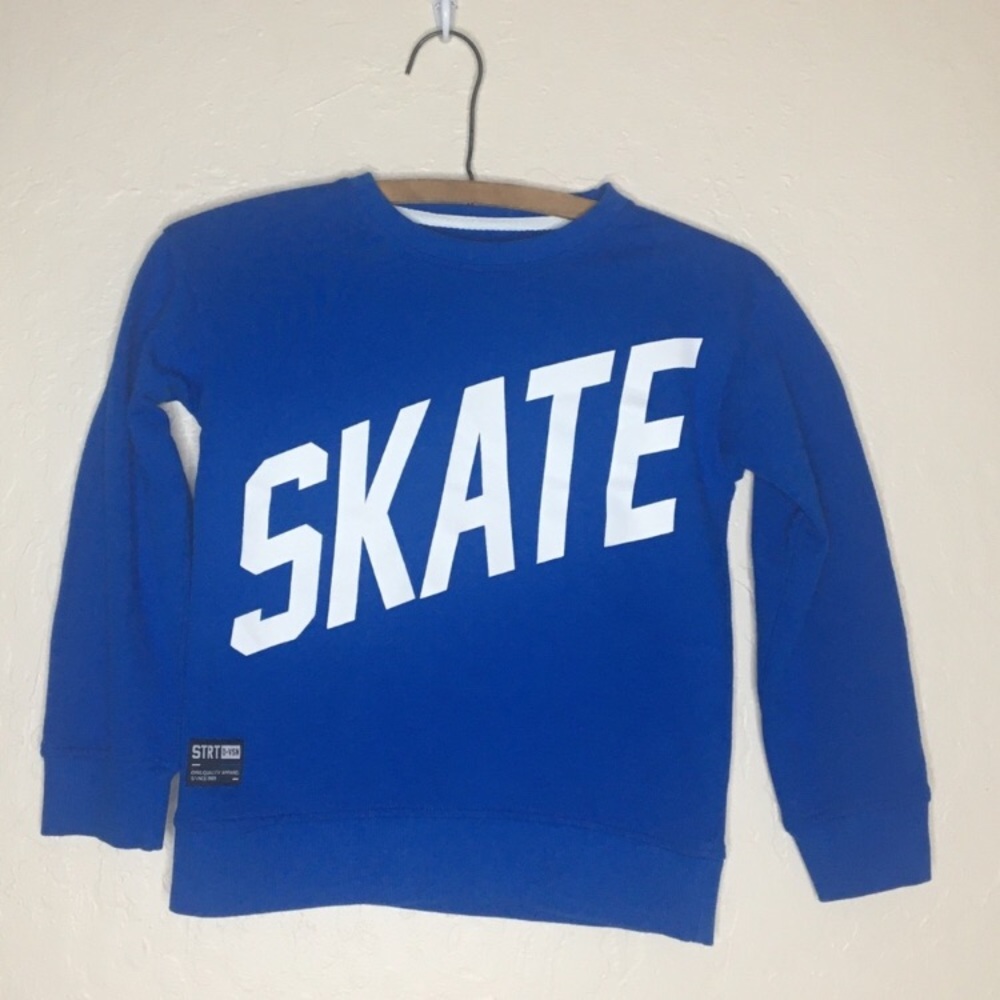 Reserved royal blue Skateboard Sweatshirt